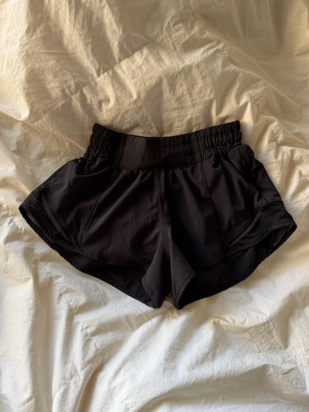 Lululemon Women’s Black Athletic Running Shorts